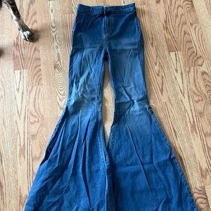Free people bell bottoms
